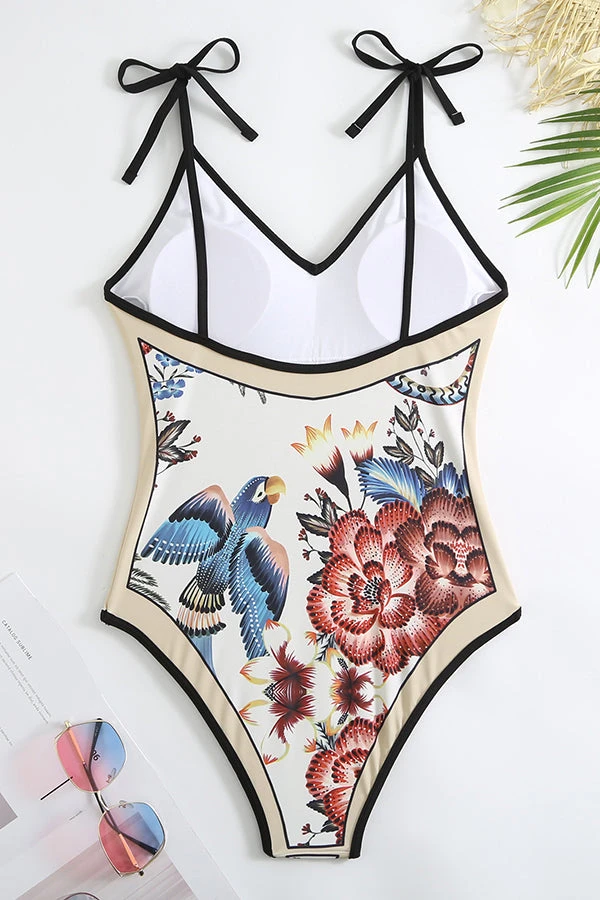 Stylish Slim One-Piece Swimsuit & Cover-Up Skirt Set 13 Stylish Slim One-Piece Swimsuit & Cover-Up Skirt Set - Image 13