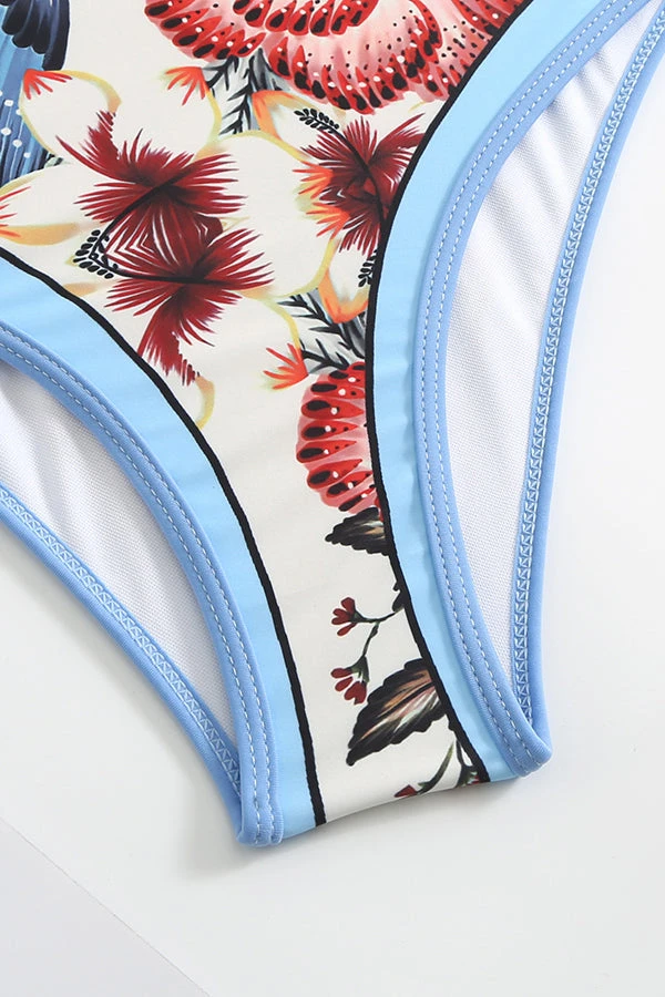 Stylish Slim One-Piece Swimsuit & Cover-Up Skirt Set 10 Stylish Slim One-Piece Swimsuit & Cover-Up Skirt Set - Image 10