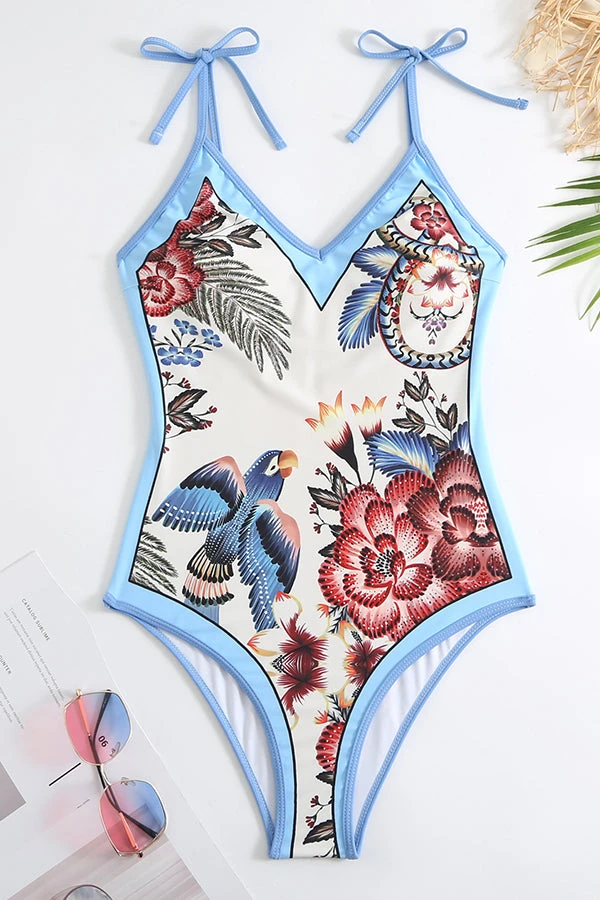 Stylish Slim One-Piece Swimsuit & Cover-Up Skirt Set 11 Stylish Slim One-Piece Swimsuit & Cover-Up Skirt Set - Image 11