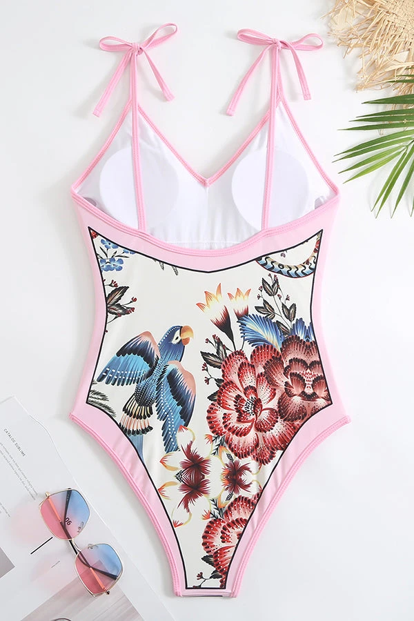 Stylish Slim One-Piece Swimsuit & Cover-Up Skirt Set 7 Stylish Slim One-Piece Swimsuit & Cover-Up Skirt Set - Image 7