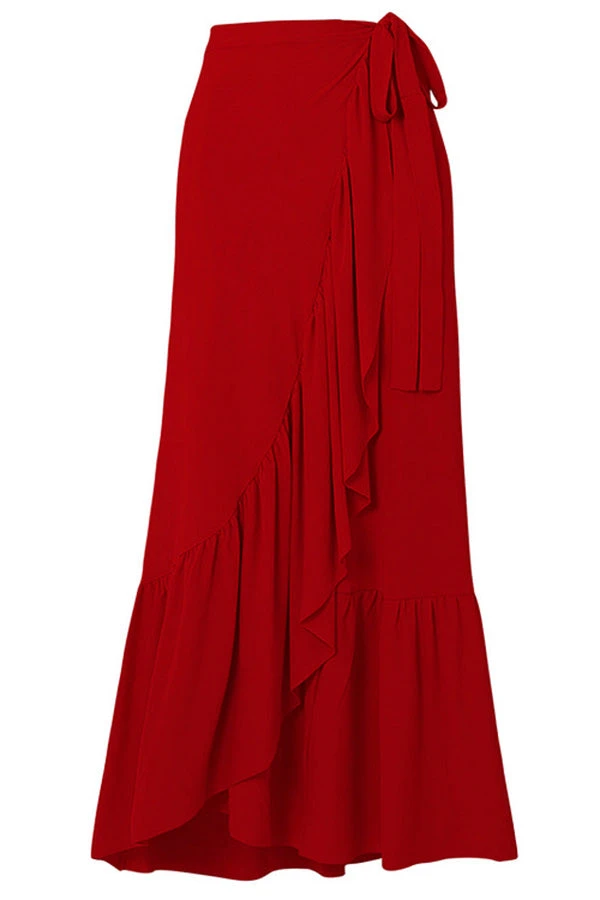 Fashion Twist Front Romper & Ruffle Hem Set 5 Fashion Twist Front Romper & Ruffle Hem Set - Image 5