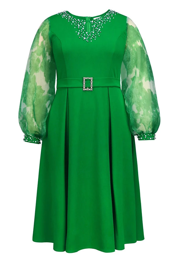 Party Beaded High-Waist A-Line Skirt 5 Party Beaded High-Waist A-Line Skirt - Image 5