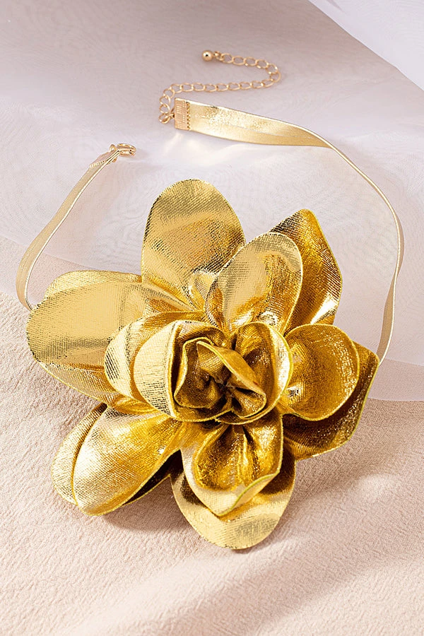 Retro 3D Flower Adjustable Necklace* 2 Retro 3D Flower Adjustable Necklace* - Image 2