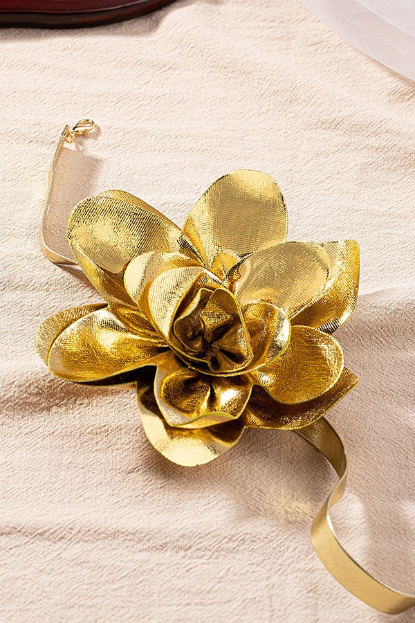 Retro 3D Flower Adjustable Necklace* 4 Retro 3D Flower Adjustable Necklace* - Image 4