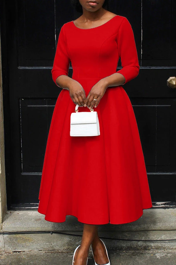 So Splendid 3/4 Sleeve Swing Dress 16 So Splendid 3/4 Sleeve Swing Dress - Image 16