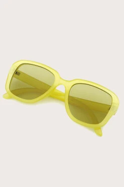 Candy Colors Square Sunglasses 27 Candy Colors Square Sunglasses -Acorpstyle XTZ0286 GR 4