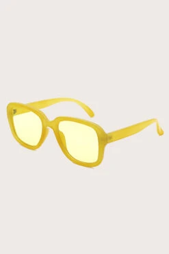 Candy Colors Square Sunglasses