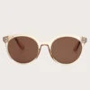 Round Frame Sunglasses
