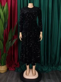 Sparkly Sequin A-line Evening Dress 27 Sparkly Sequin A-line Evening Dress -Acorpstyle detail 67