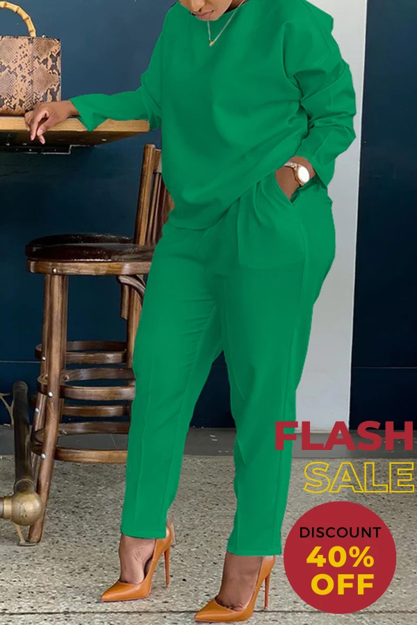 Comfy Chic Shoulder Top & Pants Set 1 Comfy Chic Shoulder Top & Pants Set